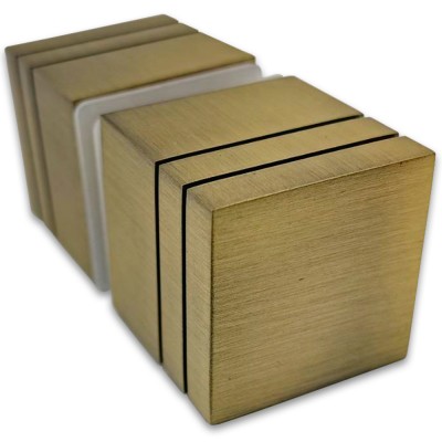 Ручка кноб FDR-54, нержавейка/бронза