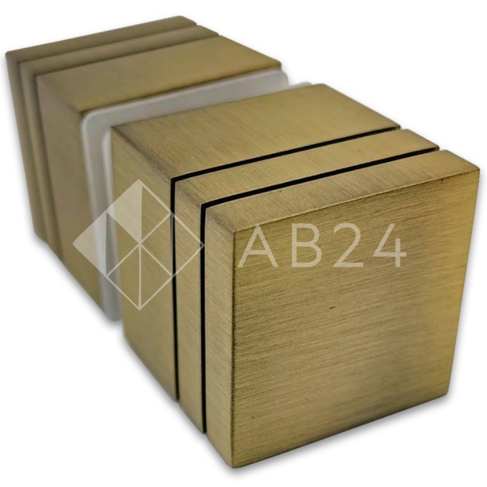 Ручка кноб FDR-54, нержавейка/бронза