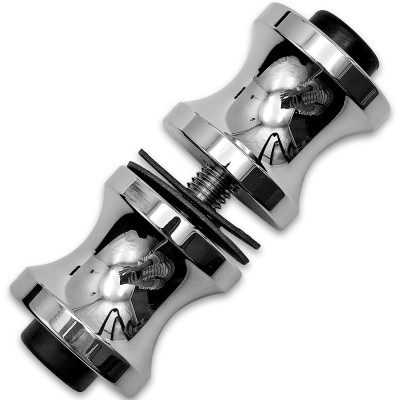 Ручка кноб FDR-65, алюминий/хром