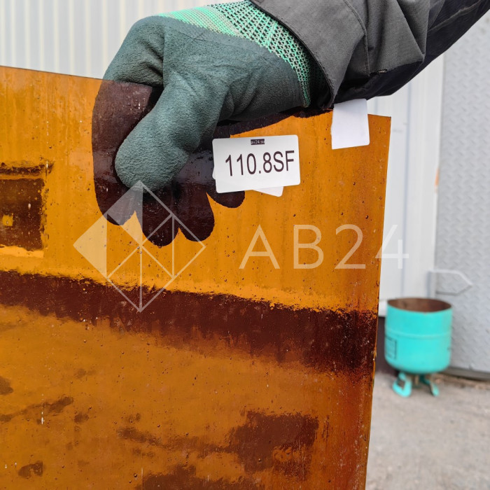 Стекло для фьюзинга 110.8SF (Китай) пол-листа (78 х 48 см)