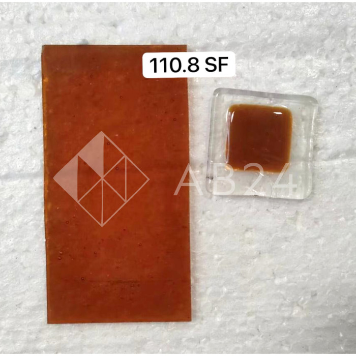 Стекло для фьюзинга 110.8SF (Китай) пол-листа (78 х 48 см)