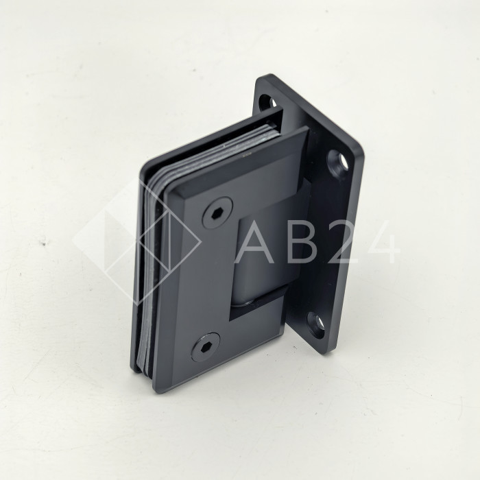 Петля Бета β FDP-21 стена-стекло центр. крепление, латунь/черный