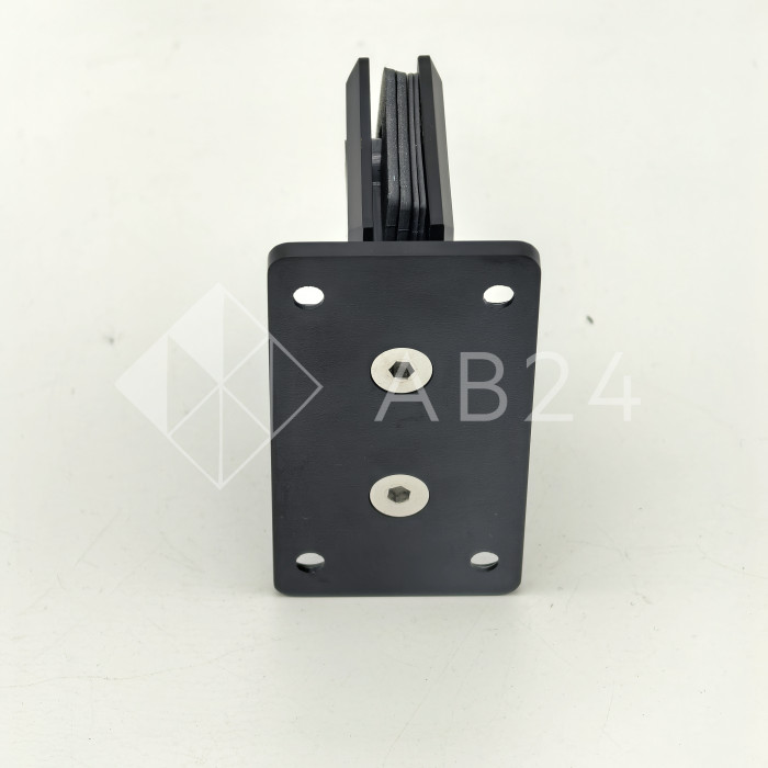 Петля Бета β FDP-21 стена-стекло центр. крепление, латунь/черный