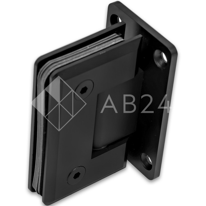 Петля Бета β FDP-21 стена-стекло центр. крепление, латунь/черный