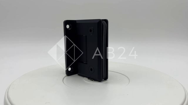 Петля Бета β FDP-21 стена-стекло центр. крепление, латунь/черный