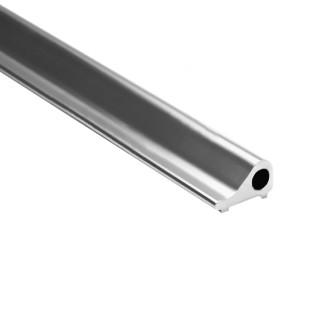 Порог алюминиевый FDPA-40.22 для душевой 2.2 м, алюминий/полированный