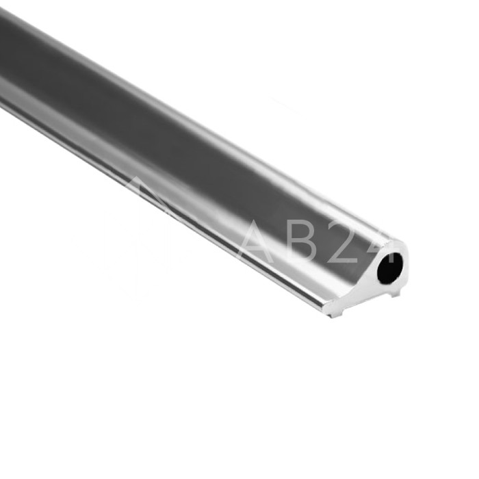 Порог алюминиевый FDPA-40.22 для душевой 2.2 м, алюминий/полированный