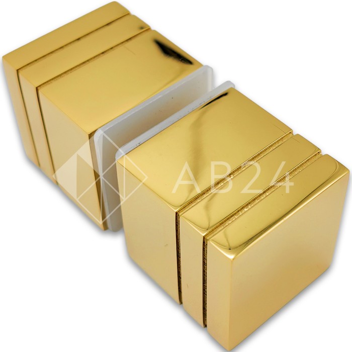 Ручка кноб FDR-54, нержавейка/золото