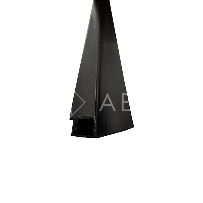 Уплотнитель ПРЕМИУМ Ч-образный черный 3 м, ус 18 мм под стекло 10 мм FDPP-422.10 PVC/BL