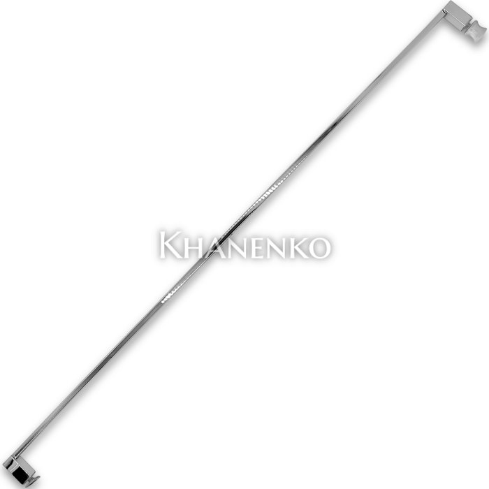 Ручка скоба FDR-709, 15х10х1000х1.0 мм, нержавейка/полированный