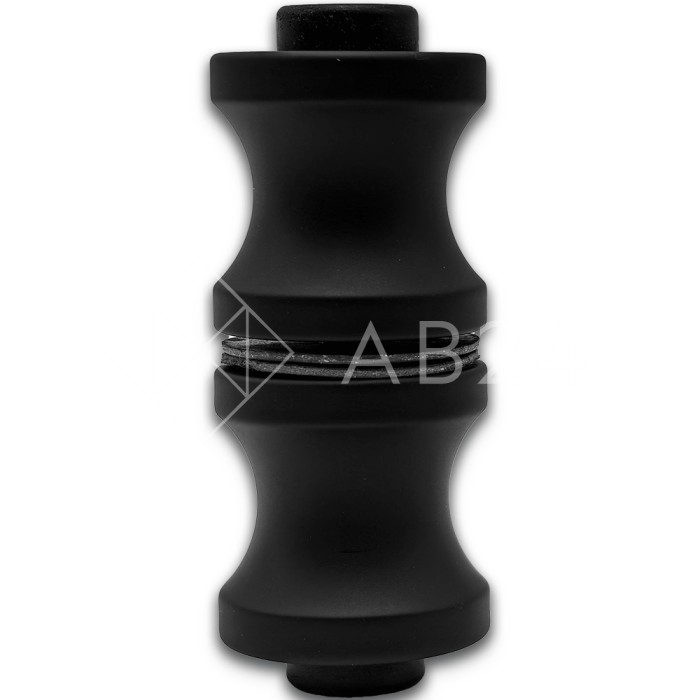 Ручка кноб FDR-65, алюминий/черный