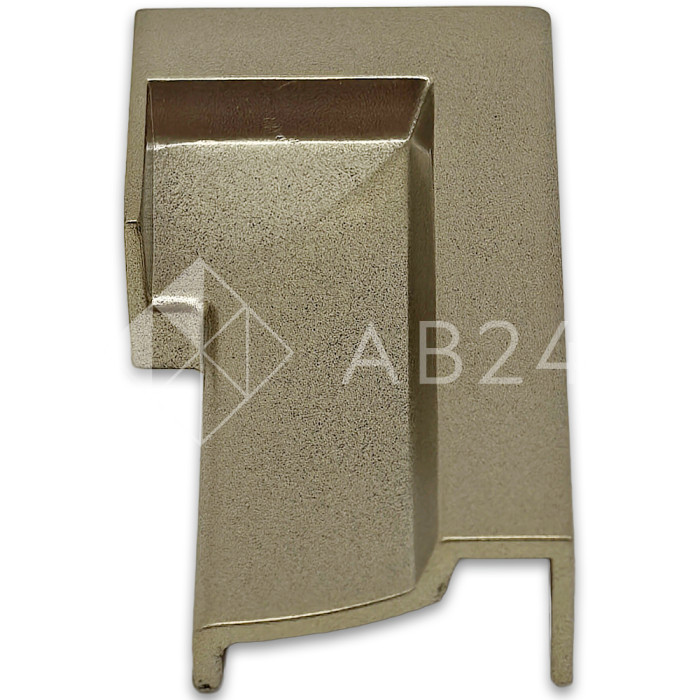 Заглушка торцевая FDPA-430R Правая для порога, ПВХ/бронза