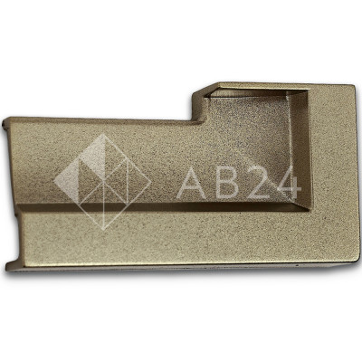 Заглушка торцевая FDPA-430R Правая для порога, ПВХ/бронза