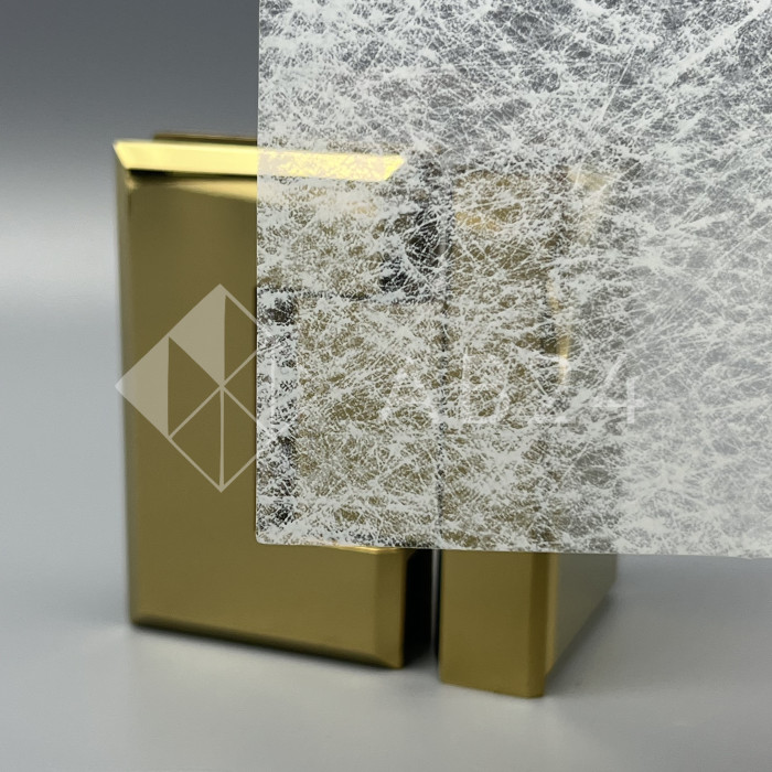 Декоративная пленка 152х500 см, рисовая бумага (белая паутинка)