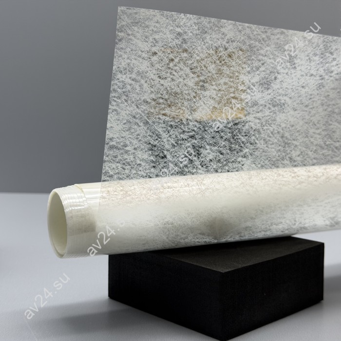 Декоративная пленка 1,52х5 м, рисовая бумага (белая паутинка)