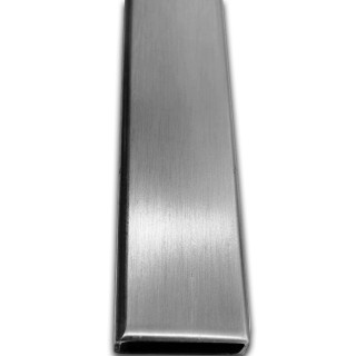 Труба FDT-352, 30х10х1.5 мм 2 м, нержавейка/оружейная сталь