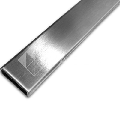 Труба FDT-352, 30х10х1.5 мм 2 м, нержавейка/оружейная сталь