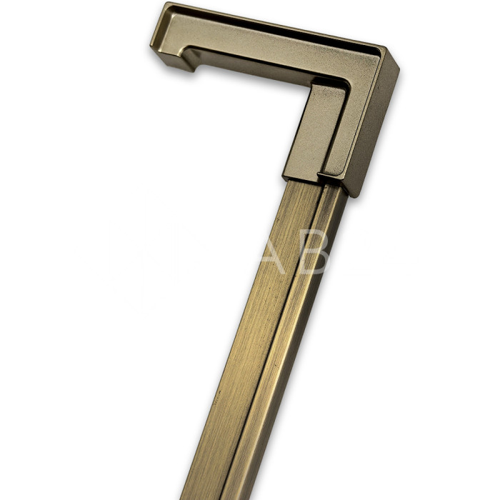 Заглушка угловая FDPA-431R Правая для порога, ПВХ/бронза