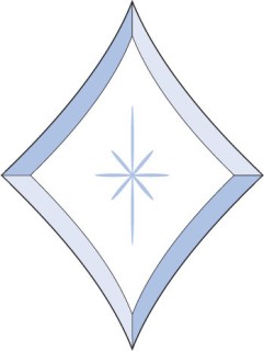 Бевелс AV63 звезда 141 х 187 мм