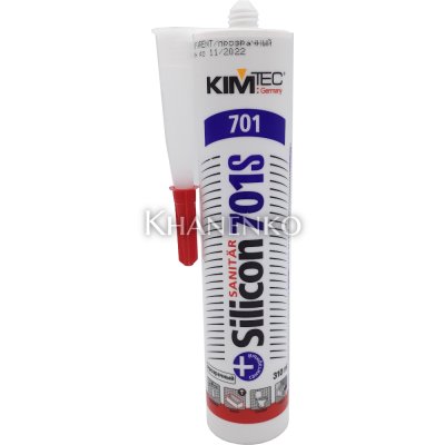 Санитарный силикон Kimtec прозрачный 310 мл FDA-76
