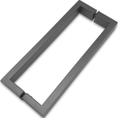 Ручка скоба FDR-78, 15х30х270х1.0 мм, нержавейка/оружейная сталь