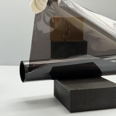 Декоративная пленка 1,52х3 м, графит прозрачная