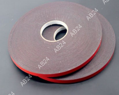 Скотч вспененный двусторонний FDA-110 BL в рулоне, ширина 6 мм, длина 5 м, серый