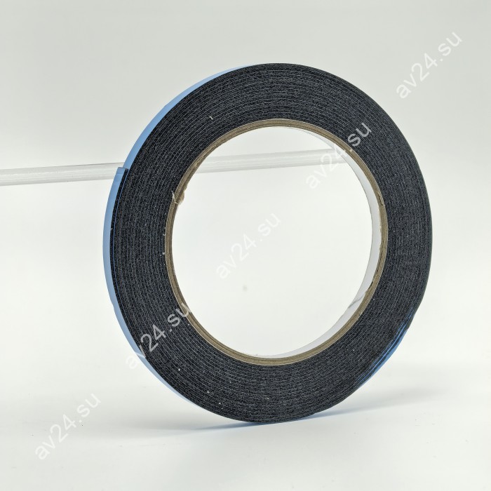 Скотч вспененный двусторонний FDA-110 BL в рулоне, ширина 6 мм, длина 5 м, серый