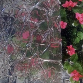 Декоративная витражная пленка 001 Clear Krinkle