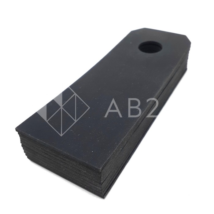 Комплект резиновых прокладок FOA-04 для стойки FOS-04, 10 шт, черный