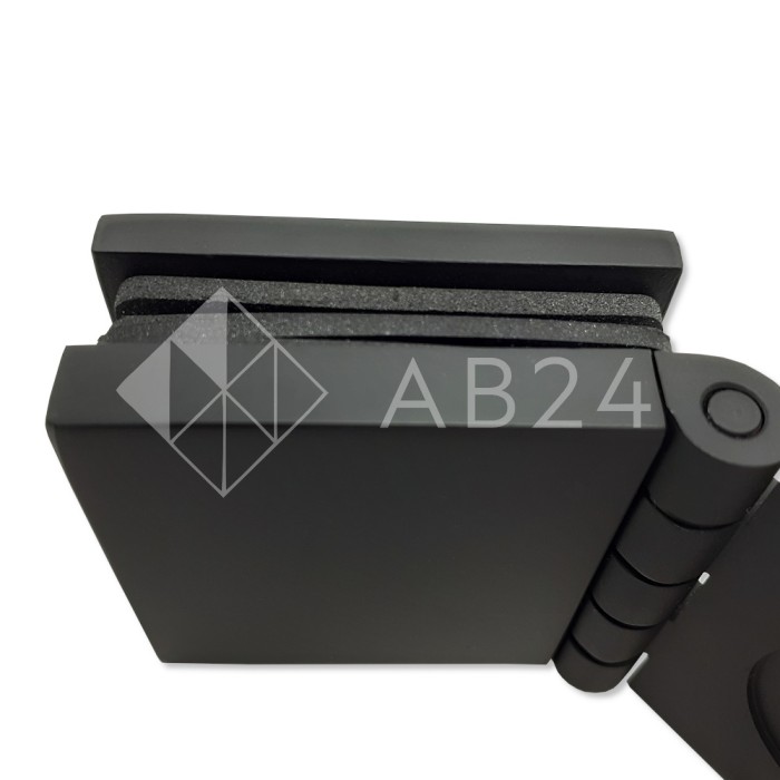 Коннектор FDK-100-DEF с дефектом для стекла Пегас стена-стекло 0°-180°, латунь/черный