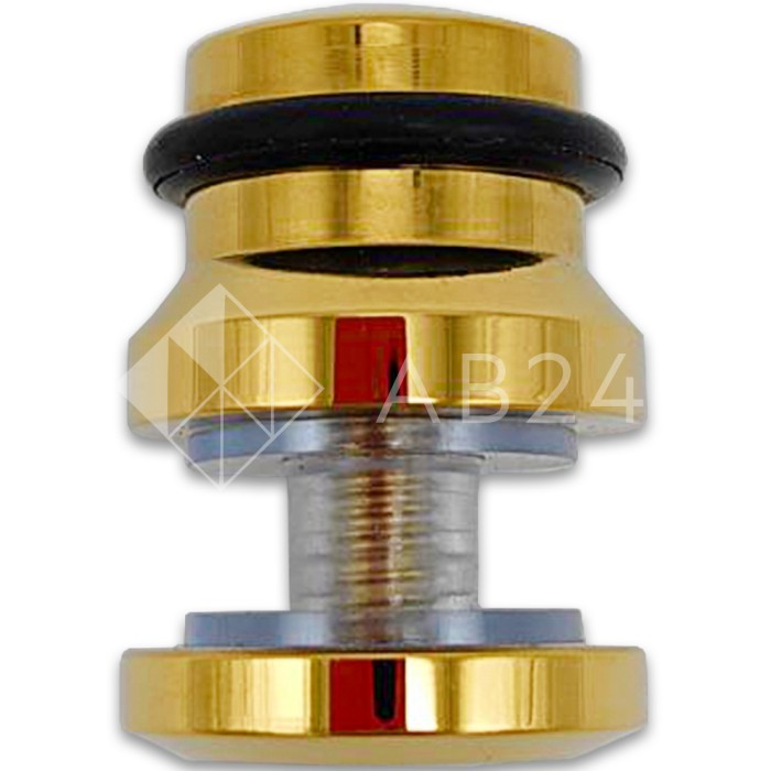 Фиксатор трека FDS-31, нержавейка/золото