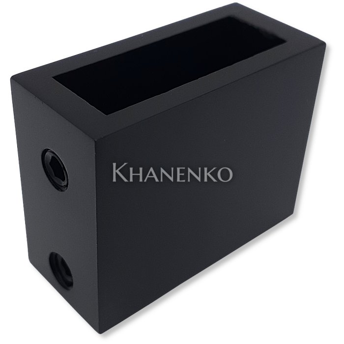 Крепление трубы 30х10 к стене FDC-30-DEF SUS304/BL Черный