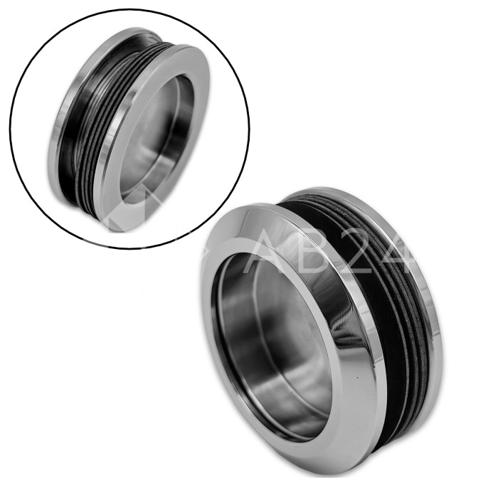 Система DSKU-1-10/10 безрамного остекления 10 рельс/10 дверей, алюминий