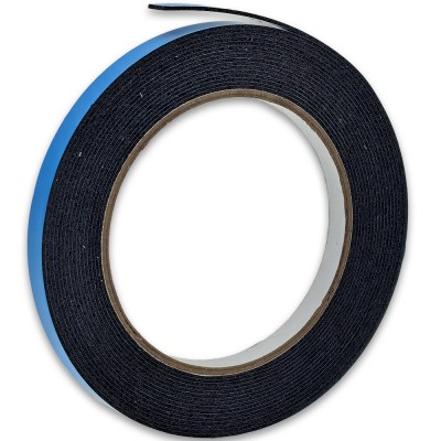 Скотч вспененный двусторонний FDA-111 BL в рулоне, ширина 9 мм, длина 5 м, серый