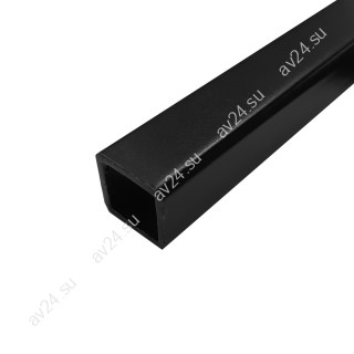 Труба FDT-551, 15х15х1.5 мм 1 м, нержавейка/черный