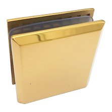 Коннектор Бета β стена-стекло 90˚ цвет Золото FDK-22 ZN/TP