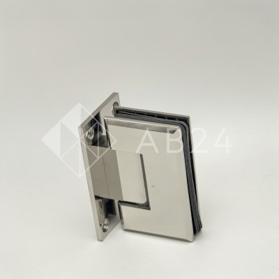 Петля Бета β FDP-21 стена-стекло центр. крепление, нержавейка/полированный