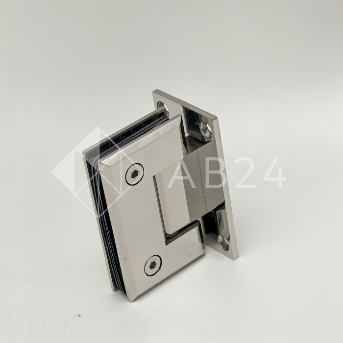 Петля Бета β FDP-21 стена-стекло центр. крепление, нержавейка/полированный