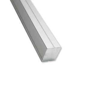 Профиль FDPA-58.25 для крепления уплотнителя к стене, 2,5 м, алюминий/анодированный