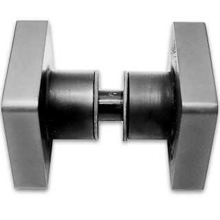 Ручка кноб FDR-30 квадратная, нержавейка/оружейная сталь