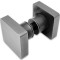 Ручка кноб FDR-30 квадратная, нержавейка/оружейная сталь