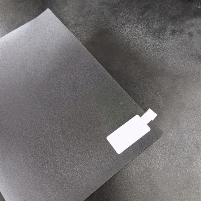 Декоративная пленка 1,52х50 м, темный графит матовая