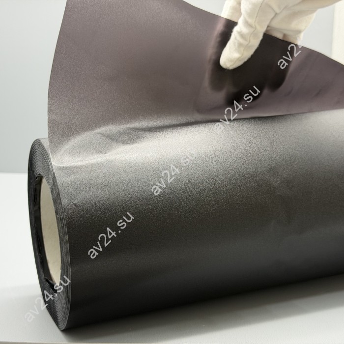 Декоративная пленка 1,52х50 м, темный графит матовая