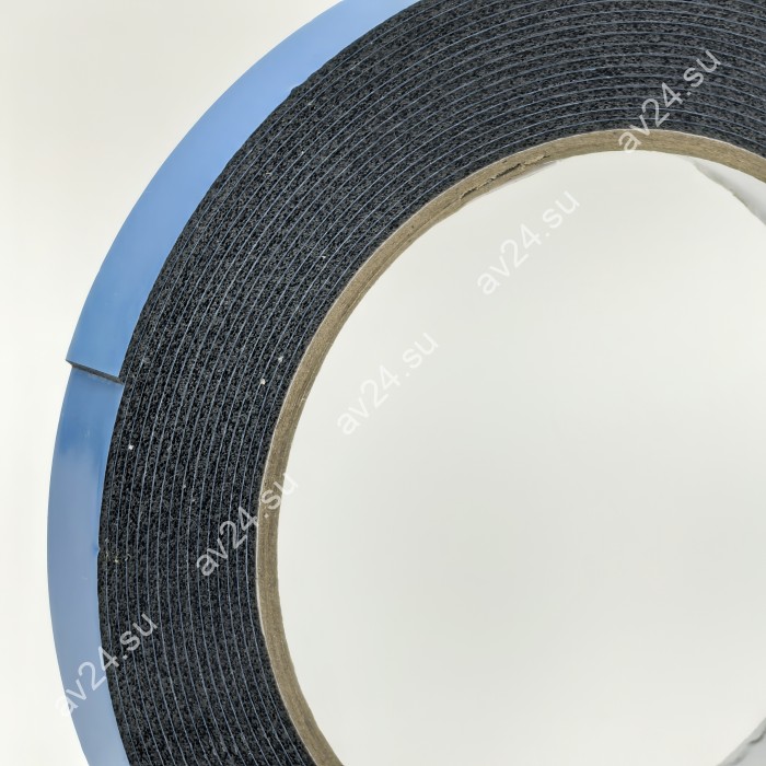 Скотч вспененный двусторонний FDA-112 BL в рулоне, ширина 12 мм, длина 5 м, серый