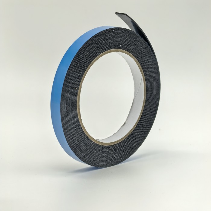 Скотч вспененный двусторонний FDA-112 BL в рулоне, ширина 12 мм, длина 5 м, серый