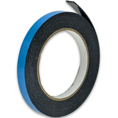 Скотч вспененный двусторонний FDA-112 BL в рулоне, ширина 12 мм, длина 5 м, серый