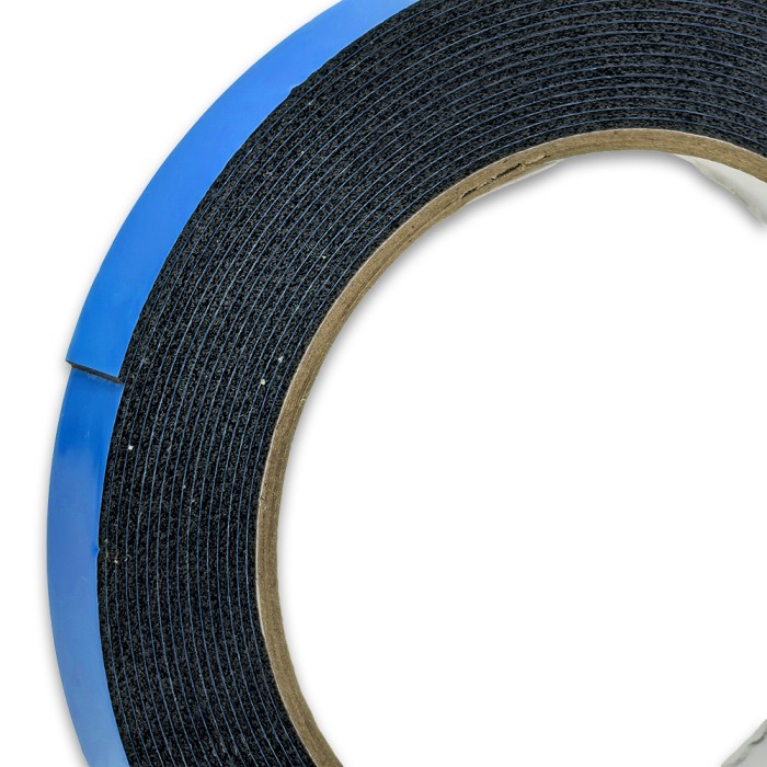 Скотч вспененный двусторонний FDA-112 BL в рулоне, ширина 12 мм, длина 5 м, серый