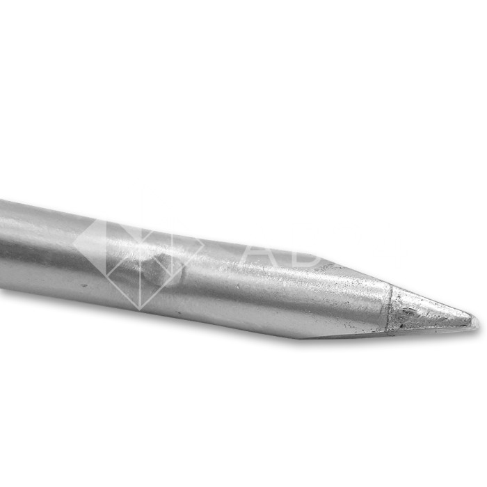 Жало для паяльника GEHU,  изогнутый наконечник Ø8 мм, длина 80 мм, тип отвертка