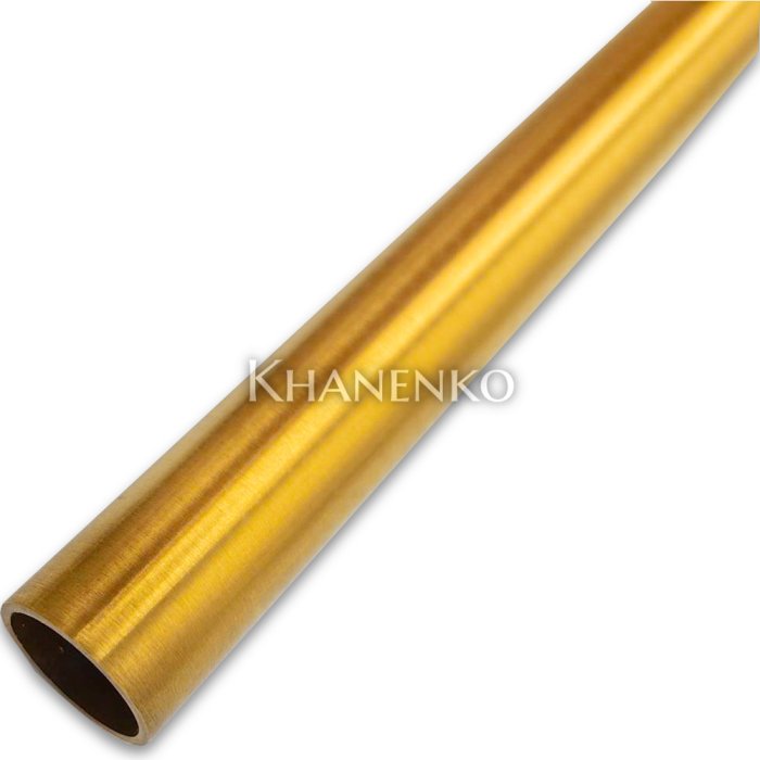 Труба 19х1,5 мм 2 м для душевой цвет Золото матовое FDT-152 SUS304/STP